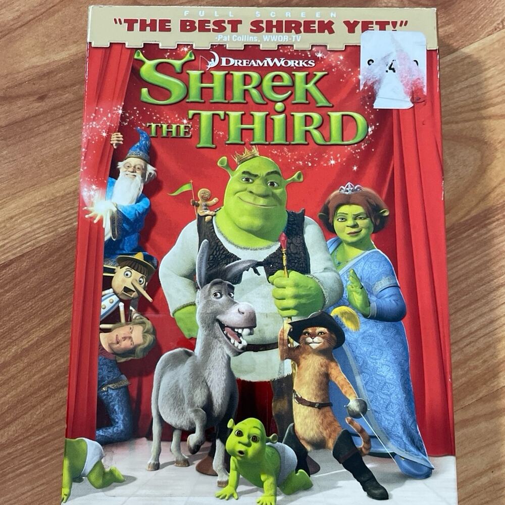 Dreamworks Shrek The‎ Third DVD
